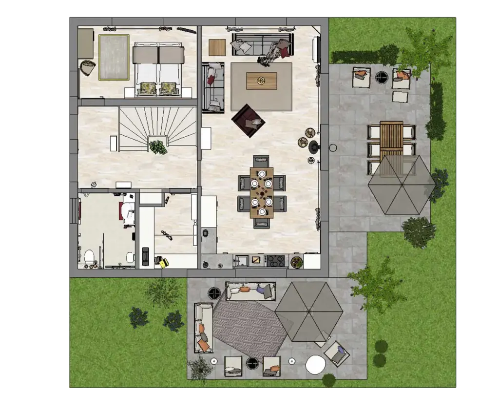 Grundriss Ersgeschoss